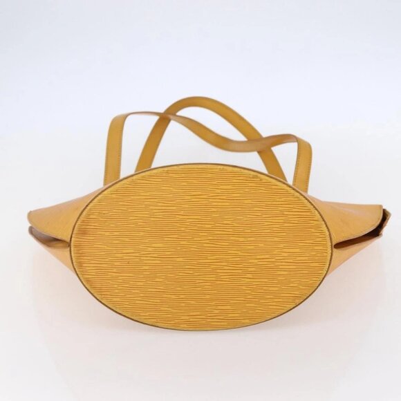 LOUIS VUITTON Epi Saint Jacques Shopping Bag Yellow M52269 LV Auth 149155 - Picture 7 of 16
